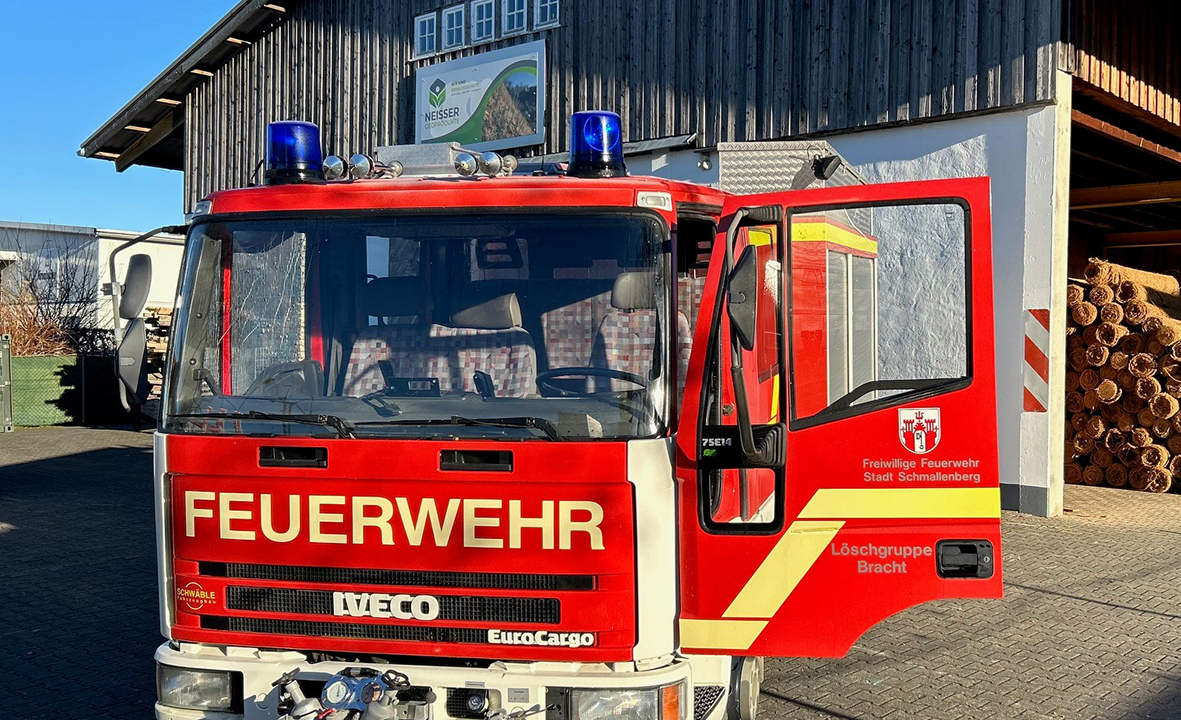 Der Feuerwehr-Iveco mit frischem TÜV