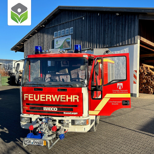 Der Feuerwehr-Iveco mit frischem TÜV Der Feuerwehr-Iveco mit frischem TÜV