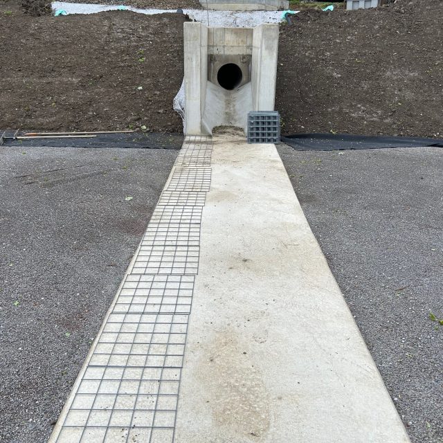 Retentionsbodenfilter mit QUADRO Gabionen