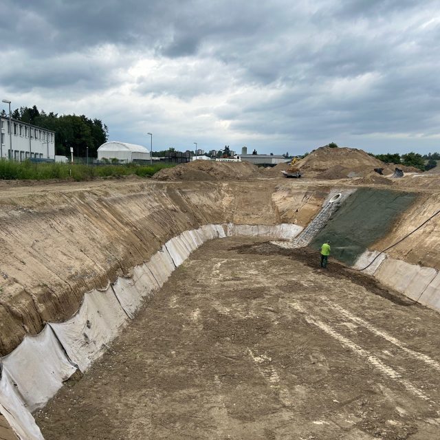 Regenrückhaltebecken Neisser Geo Regenrückhaltebecken Neisser Geo