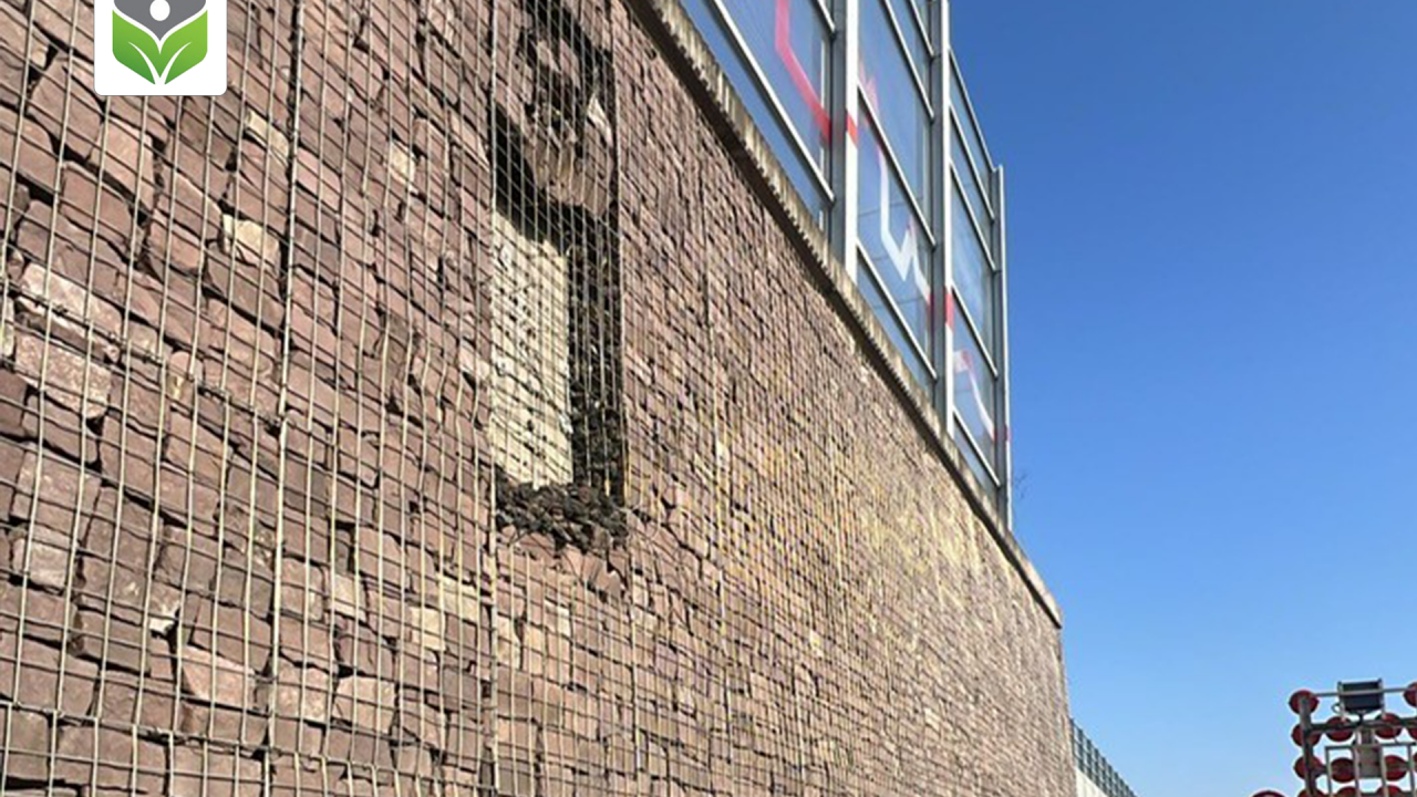 Neisser Lärmschutz Gabionen A7 Kassel 1