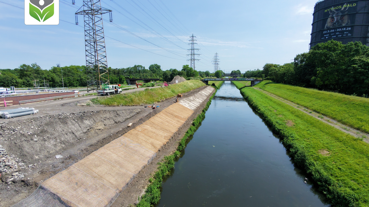 Neisser Pumpwerk Oberhausen Wühltierschutz 3