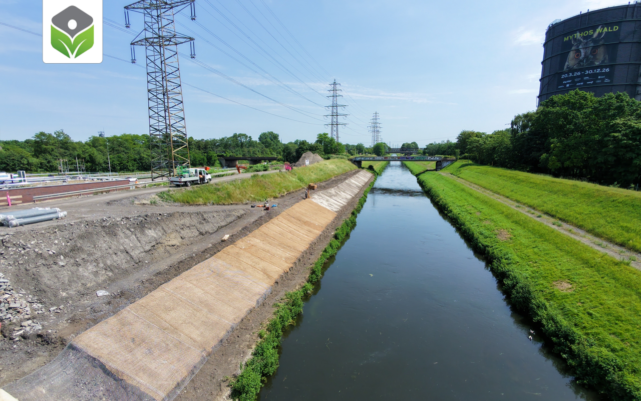 Neisser Pumpwerk Oberhausen Wühltierschutz 3 Neisser Pumpwerk Oberhausen Wühltierschutz 3